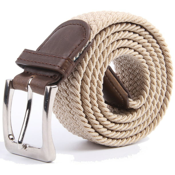 Elastic Fabric Braided Belt,Enduring Stretch Woven Belt for Unisex Men/Women/Jun 